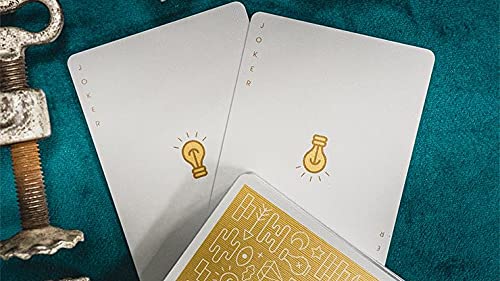 Murphy's Magic Supplies, Inc. Gold ICON Playing Cards by Riffle Shuffle - BeesActive Australia