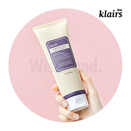 [KLAIRS] Supple Preparation All-over lotion, Daily face and body moisturizer, for sensitive skin, Essential oil Free, Artificial fragrance free,250ml, 8.45oz - BeesActive Australia