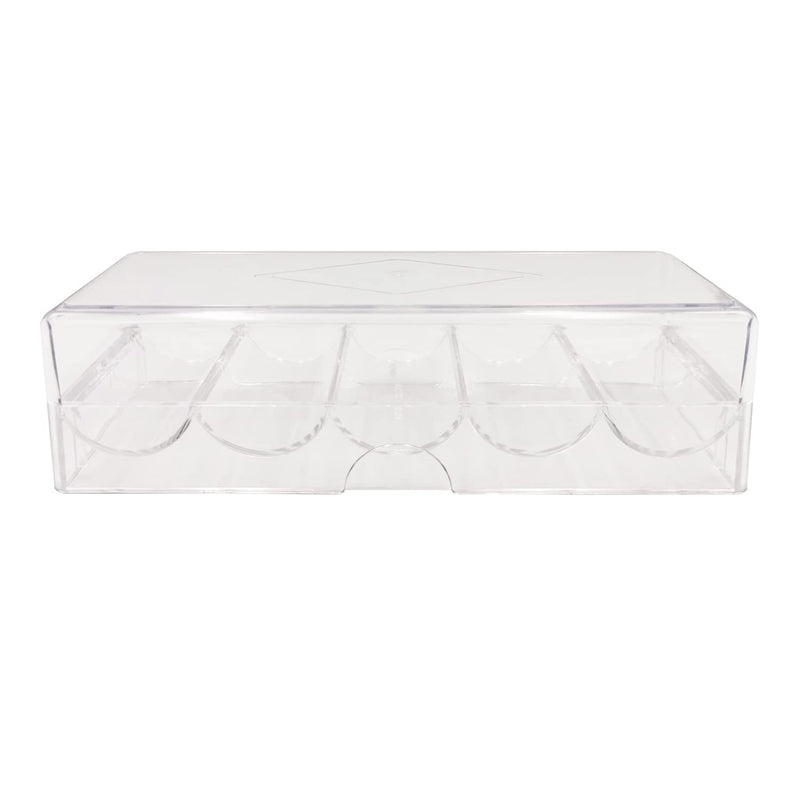 SEETOOOGAMES Clear Acrylic Poker Chip Racks 5pieces-with lids - BeesActive Australia