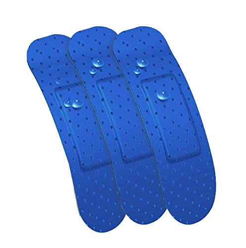 VITAPLUS Blue Plasters Bulk 100's (19x72mm) - Hospitality, Food Service and Agriculture Plaster - Metal Detectable - BeesActive Australia