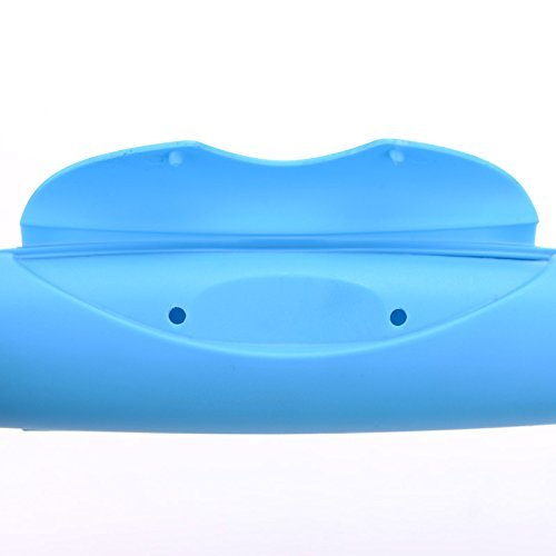 Cisixin 2 Pack Portable Travel Hiking Camping Toothbrush Case Packing Antibacterial Holder Case with Lid (Blue and Rose) - BeesActive Australia