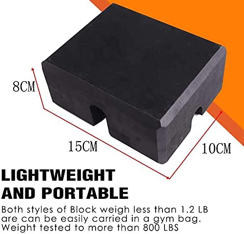 POLANG Anti-Slip Bench Press Block，Bench Rest Foam Shooters Block Fitness Strength Exercise Equipment Bench Press mat, Fitness Workout Exercising Equipment Accessories Square Small - BeesActive Australia