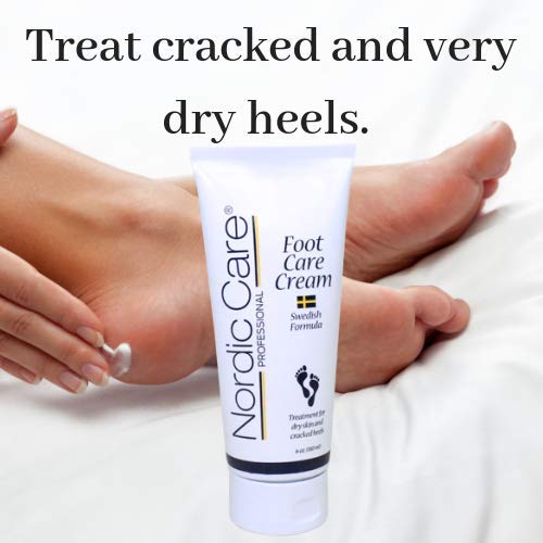 Nordic Care Foot Care Cream 6 ounces. (Pack of 2) Plus Hand Cream. Hydrates and Treats Severely Cracked Heels. - BeesActive Australia