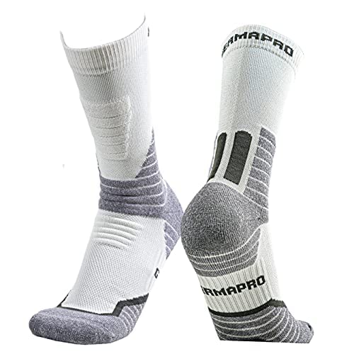GermaPro Hiking Work Boot Socks for Men & Women w/Anti-Stress Moisture Wicking Germanium & Coolmax All Season 2 pairs Large - BeesActive Australia