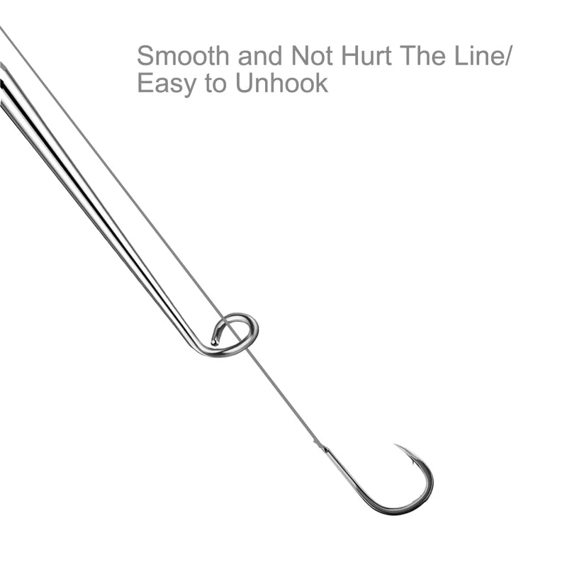 Fish Hook Remover, 2pcs Fishing Hook Quick Removal Device, Security Extractor Fishhook Disconnect Removal Tool for Fishing - BeesActive Australia