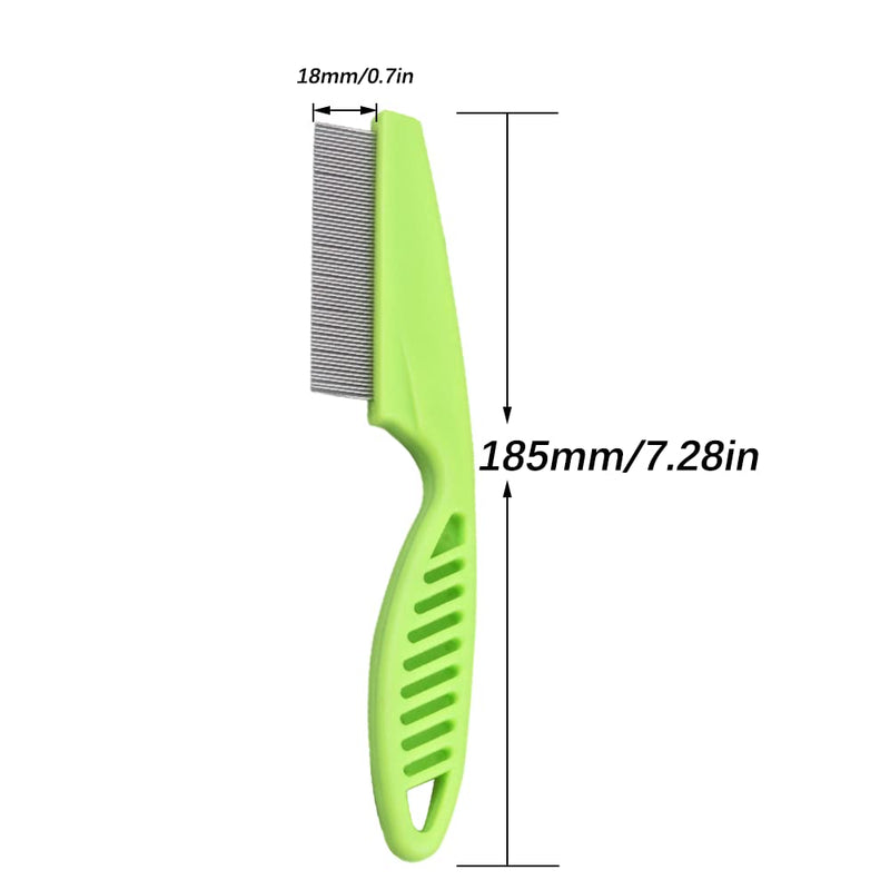 Hair Lice Comb, Lice Combs, Flea Lice Combs, Stainless Steel Fine Tooth Comb, for Grooming and Removing Dandruff - BeesActive Australia