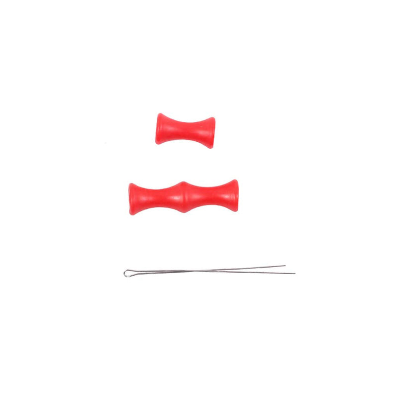 Votono 2 Sets Bow String Finger Savers Archery Finger Guard for Recurve Bow Archery Bowstring Finger Saver Quick Shot Finger Guard for Hunting or Bowfishing Red - BeesActive Australia