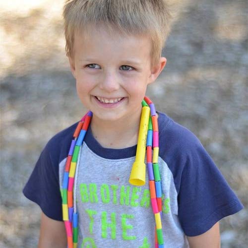 Beaded Jump Rope - Segmented Skipping Rope for Kids - Durable Outdoor Beads 7ft Frozen - BeesActive Australia