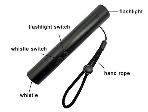 Electronic Whistle with Flashlight,High Volume Emergency Security Survival Whistle for Self Defense Anti Wolf,Sports Training,Travelling,Hiking,Outdoor Camping,Hunting,Dog Trainer,Traffic Guides - BeesActive Australia