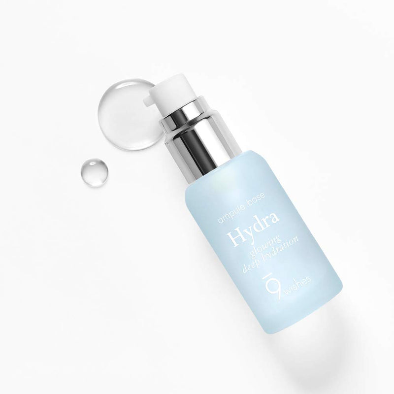 [9wishes] Hydra Ampule Base, 1.01 Fluid Ounce, makeup base primer for moisturizing, glowing, long-lasting, voluming - BeesActive Australia