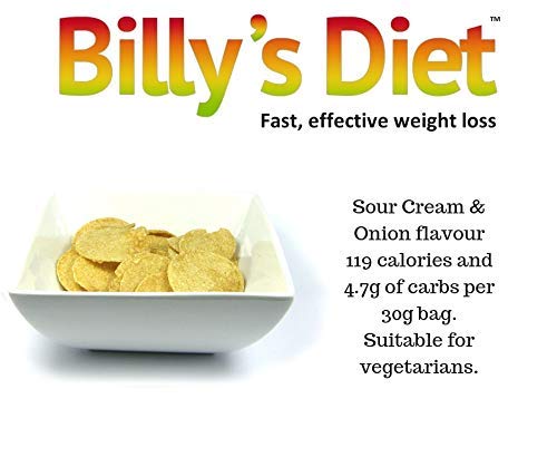 Billy's Diet | Diet Snacks Variety Pack | Low Calorie - Low Carb - High Protein - Vegetarian | Pack of 7 x 30g 30 g (Pack of 7) - BeesActive Australia