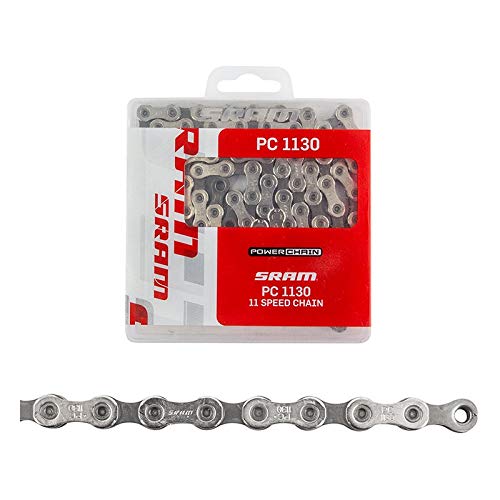 SRAM PC 1130 11-Speed Solid Pin Bicycle Chain with PowerLock Chain Connector, 114 Links 1 - BeesActive Australia