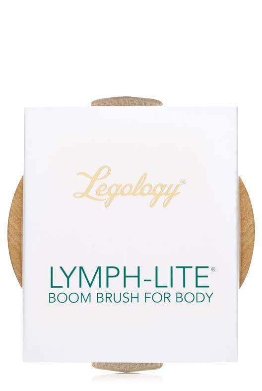 Legology Premium Natural Exfoliating Body Brush for Skin Detox & Cellulite - Lymph-Lite Boom Brush For Body - BeesActive Australia