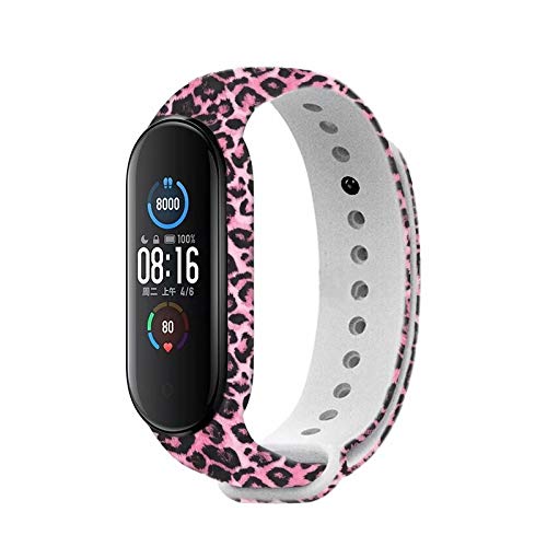 T-BLUER Compatible with Xiaomi Mi Band 5/Mi Band 6 Band,Silicone Colorful Replacement Strap Wristband for Xiaomi Miband 5/6 Fitness Band Suitable to, No Tracker Included 4pcs01 - BeesActive Australia
