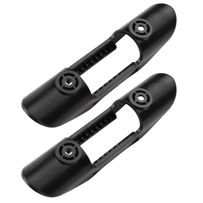 Mayitr Kayak Paddle Accessories Plastic Paddle Holder Clip Black, Kayak Paddle Clip Universal Kayak Paddle Mount Holder Clip & Fishing Net Clip，2 Pcs - BeesActive Australia