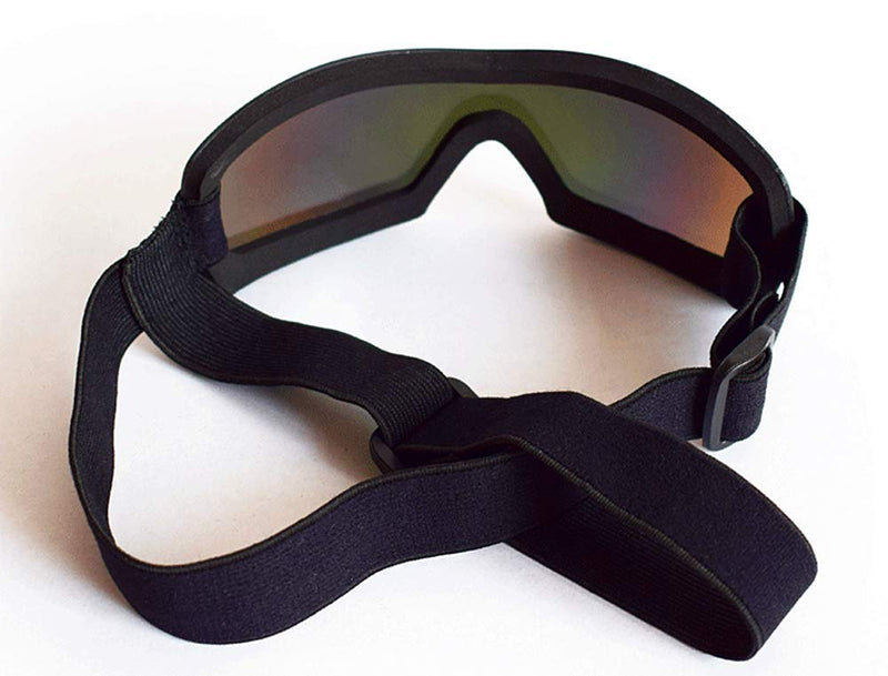 DPLUS Dog Goggles Sunglasses for Large Dogs Pet UV Sunglasses Eye Wear Protection Waterproof Travel, Skiing and Anti-Fog Black - BeesActive Australia