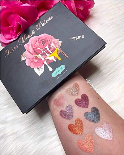 Velvet 59 Rose Metals Palette, Hybrid, Eyeshadow, Blush, Rose silver, Gold - BeesActive Australia