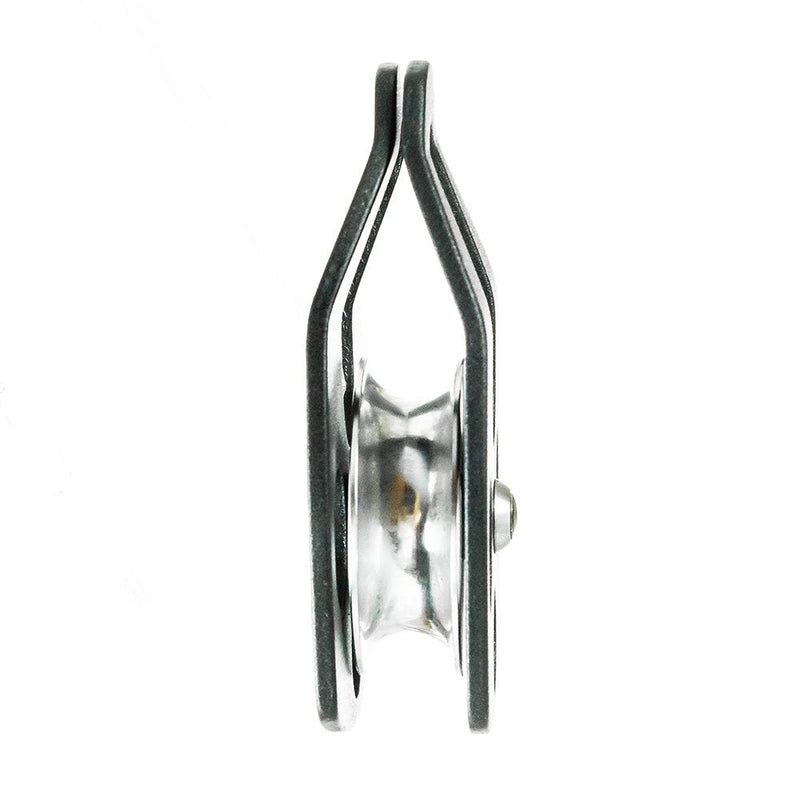 Fusion Climb Strux Aluminum Rescue Side Swing Pulley Matte Black 34KN - BeesActive Australia