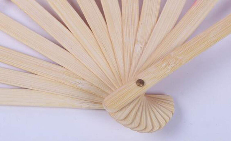 [AUSTRALIA] - FZBNSRKO 1.8M 70.86" Belly Dance Silk Bamboo Fan Long Fans Veils Party Performance Morning Practice Long Fans 5 Color Gradient 