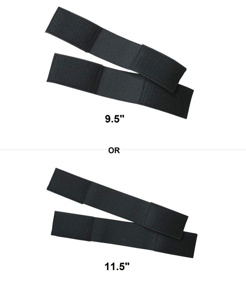 [AUSTRALIA] - A&R Sports Hockey Goalie Pad Strap Black 11.5-Inch 