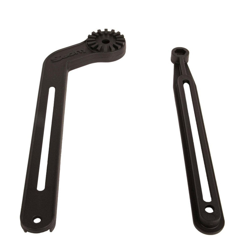 Scotty #141 Kayak/SUP Transducer Mounting Arm with Gear-Head Black, Medium - BeesActive Australia