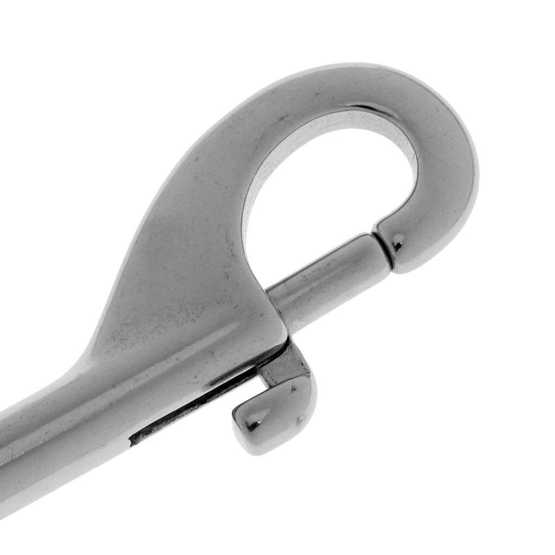 YiMusic 2 Pieces Heavy Duty 316 Stainless Steel Swivel Shackle Bolt Snap Hook Suit for Outdoor Camping Fishing Water Sports Accessories - BeesActive Australia