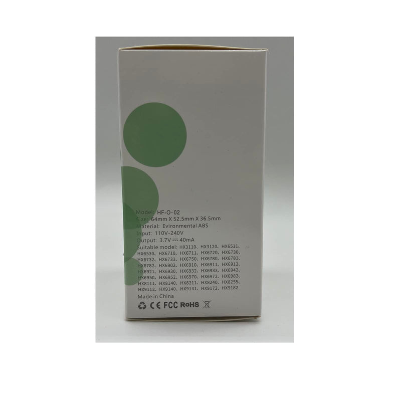 Electric Toothbrush Replacement Charger Base Compatible with Philips Sonic HX6100 Series Inductive Charging Base Portable Waterproof Power Cord Environmental ABS for Travel - BeesActive Australia