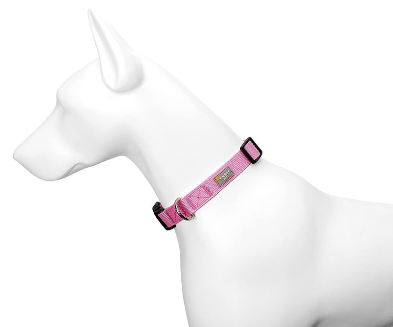 Dog Collar for Small Medium Large Dogs Small,Neck 10-14.5"(Pack of 1) Pink - BeesActive Australia