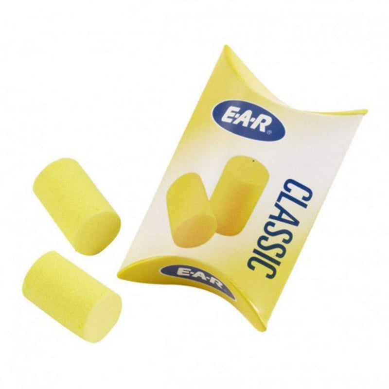 3M E-A-R Classic Earplugs, 28 dB, Uncorded, Pillowpack, 250 Pairs/Box, PP-01-002 250 Pairs/Pillowpack - BeesActive Australia