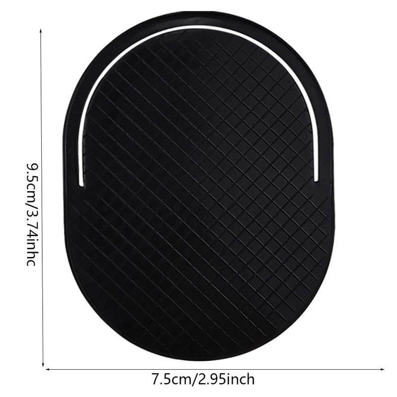 6 PCS Hand Pocket Comb Portable Scalp Massager Portable Soft Pocket Men Black Brush Accessories for Home Travel Office - BeesActive Australia