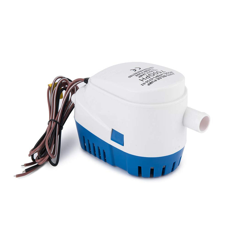 Dontmiss Automatic Submersible small Boat Bilge Pump 12v 750gph Auto with Float Switch 3/4 inch (19mm) Outlet Dia, bilge pumps for boats - BeesActive Australia