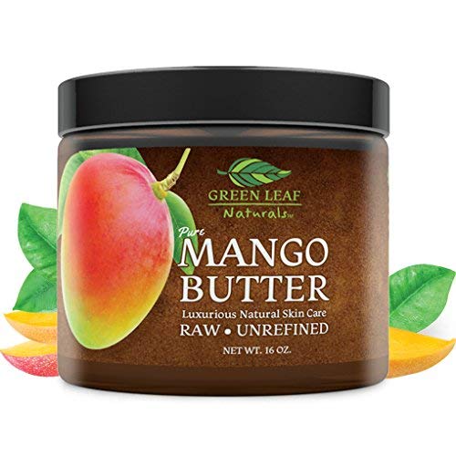 Mango Butter - Raw Unrefined - 100% Pure for Hair and Skin - Smooth and Creamy for DIY Recipes (16 oz) - BeesActive Australia