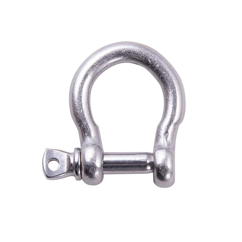 [AUSTRALIA] - Home Master Hardware 1/8" Stainless Steel Screw Pin Anchor Shackle Forged Bow Shackles 6 pcs (1/8 inch) 