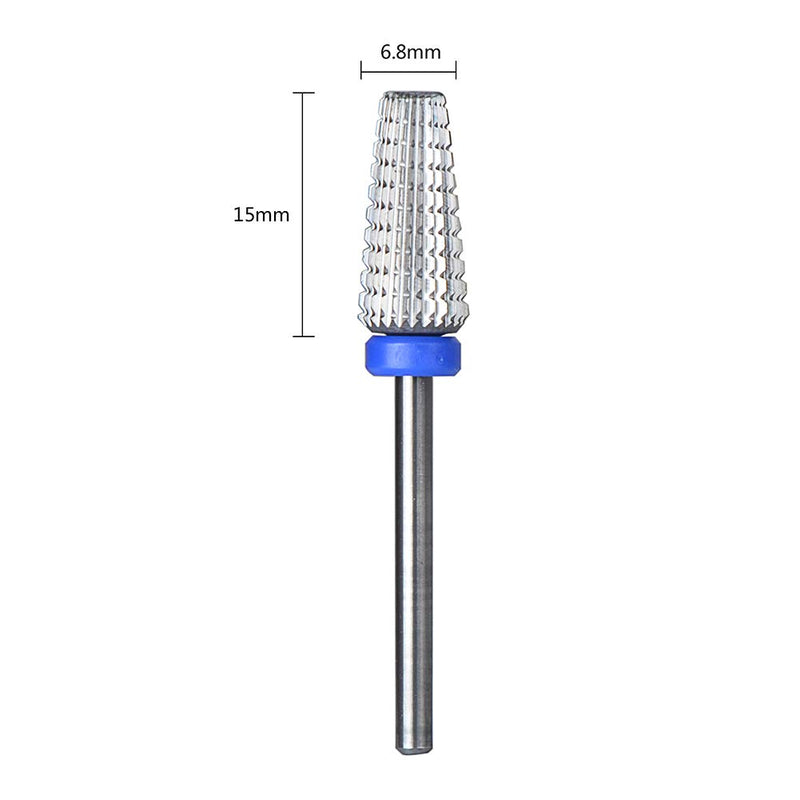 SpeTool Medium Grit 5 in 1 Rotary Bit 3/32" Shank Nail Dril for Left and Right Handed Acrylic or Hard Gel Remover - BeesActive Australia