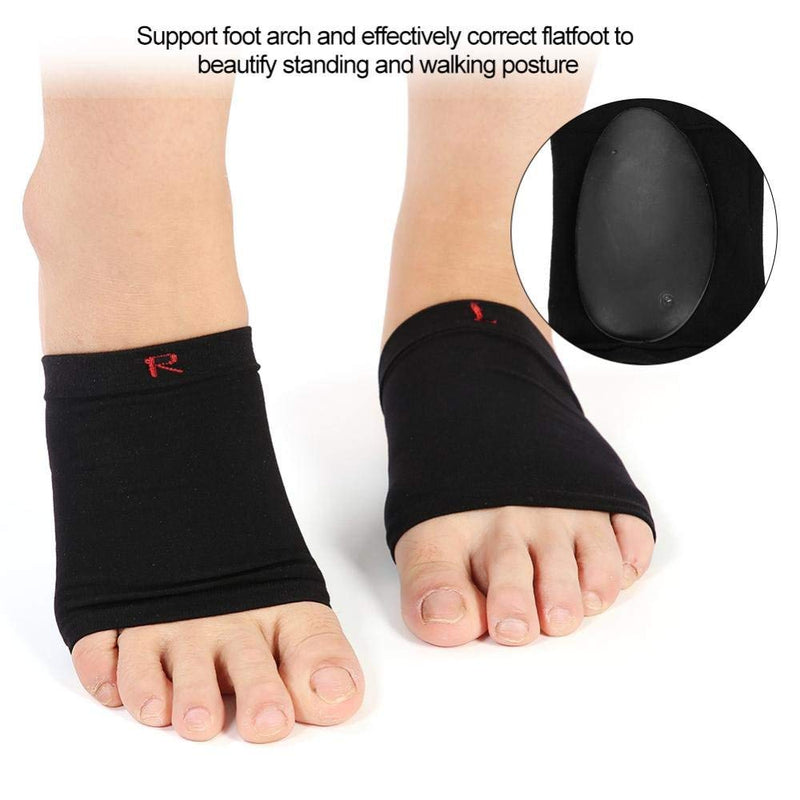 Gel Pads Orthotic Foot Arch Silicone Arch Sleeves Bandage Support Flatfoot Massage Orthotics with Comfort Gel Cushions - BeesActive Australia