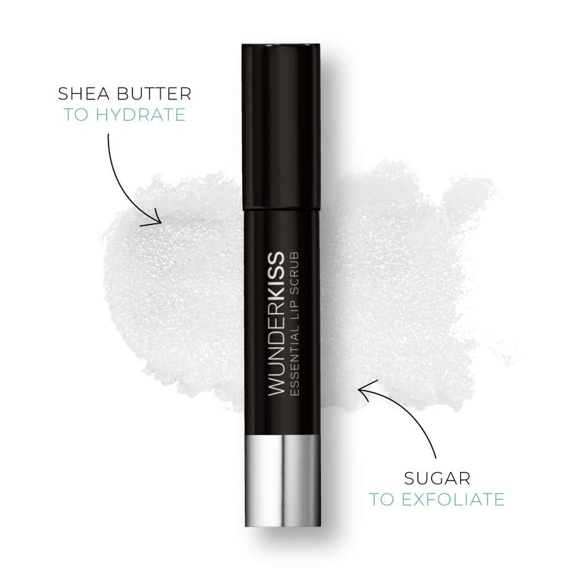 WUNDER2 LIPS Makeup Lip Scrub Exfoliator Sugar Shea Butter Scrub Stick For Nourished Lips, one size - BeesActive Australia