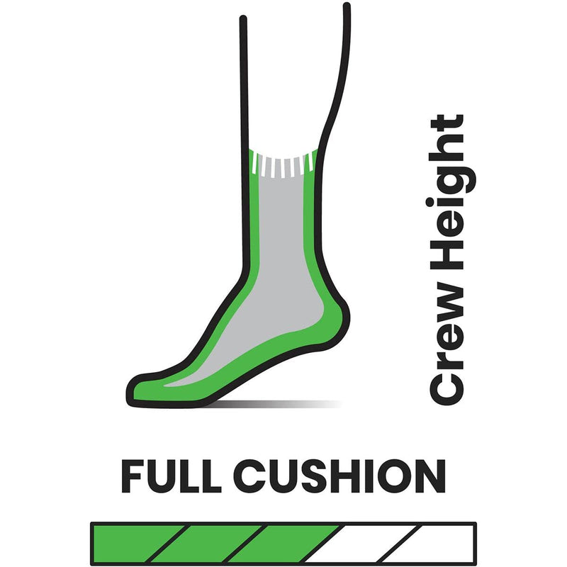 Smartwool Hike Full Cushion Margarita Crew Sock Chestnut Small - BeesActive Australia