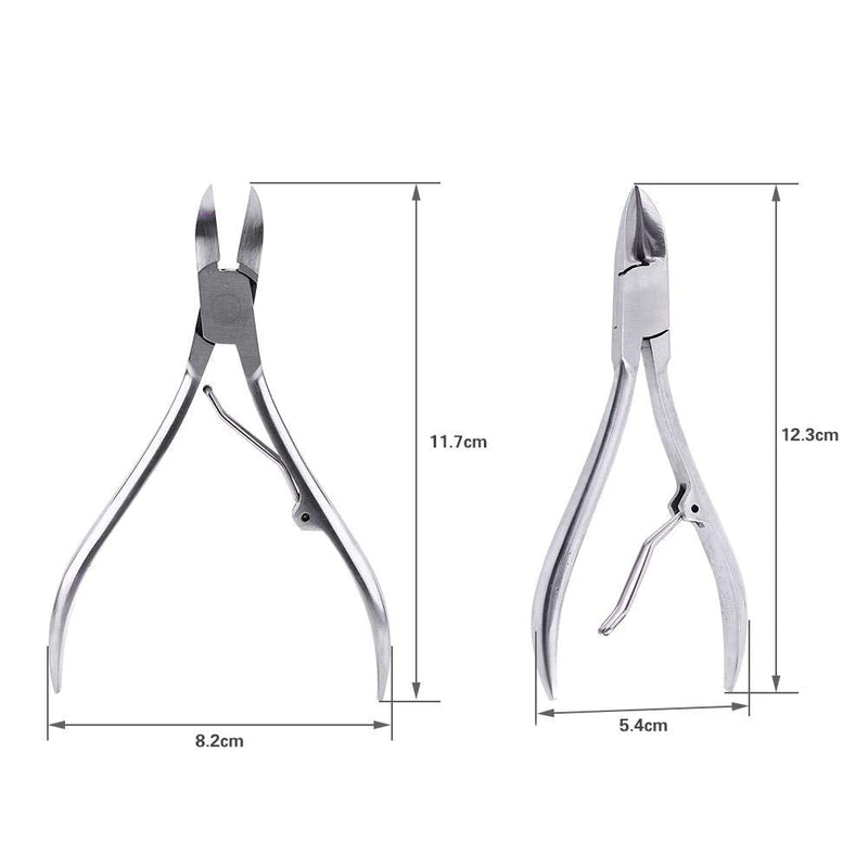 Nail Clipper,Stainless Steel Nail Clipper Cutter Nipper For Thick Ingrown Toenails,Nail Art Tool Manicure Tool - BeesActive Australia