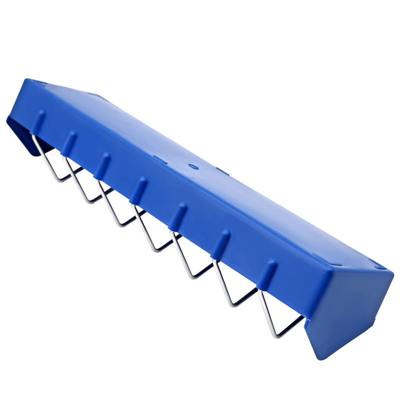 Junniu Large Pigeon Feeder Rack 2PCS Food Dish Dispenser Tool Slot Container Thick for Poultry Chicken Duck Parrots Bird Supplies - BeesActive Australia
