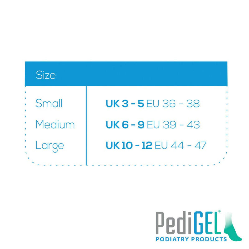PediGel® - Gel Heel Cup with Soft Spot - Designed by Leading UK Podiatrists - Pair 2 Units - Small Small (Shoe Size UK 3 - 5) - BeesActive Australia