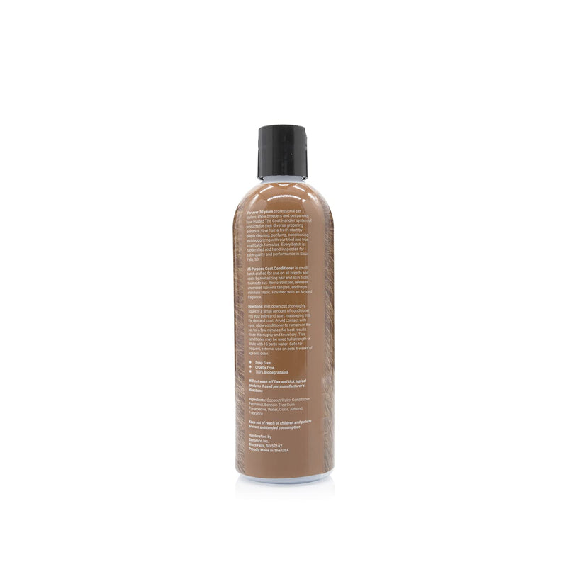 The Coat Handler All-Purpose Coat Dog Conditioner, 16 oz - Natural Ingredients, Handcrafted, Loosens Tangles and Eliminates Static, Professional Grade - BeesActive Australia