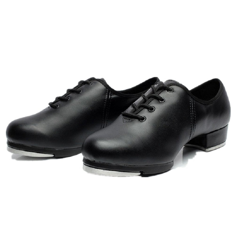 [AUSTRALIA] - BeiBestCoat Dance Womens Tap Shoes Dancing Shoes for Women,Ladies,Girls, Black 7 