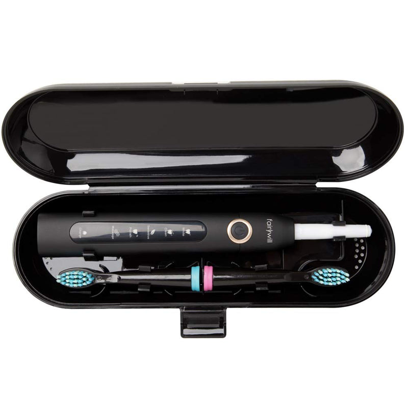 Electric Toothbrush Travel Case for Fairywill/Seago/OKMIMO/ Demita Series, Black - BeesActive Australia
