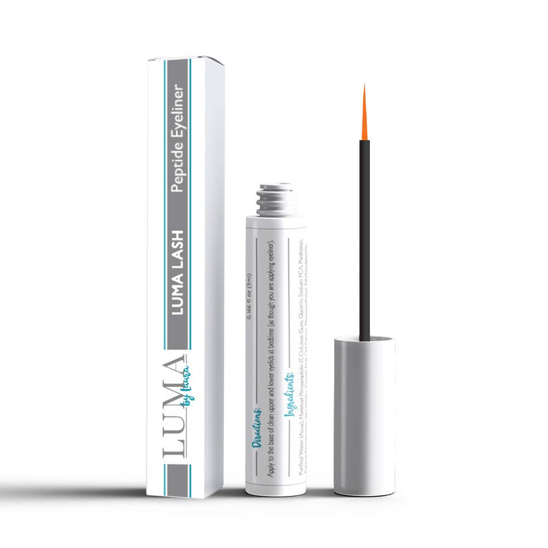 Luma Lash - Eyelash Growth Enhancer & Eyebrow Serum - Moisturizes, Lengthens & Volumizes Sparse, Thinning Eyelashes & Brows - Formula with Stem Cell Complex, Glycerin, Peptide, Panthenol - BeesActive Australia