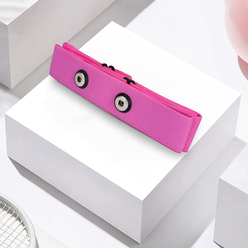 Heart Rate Monitor Replacement Chest Strap Pink Large - BeesActive Australia