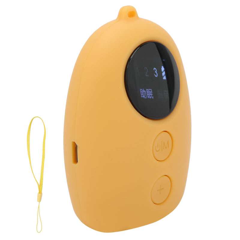 Holding Sleep Aid Device, Intelligent Micro-Current Sleeper, Sleep Quickly, Pulse Sleep Instrument, Insomnia Anxiety Machine (Yellow) Yellow - BeesActive Australia