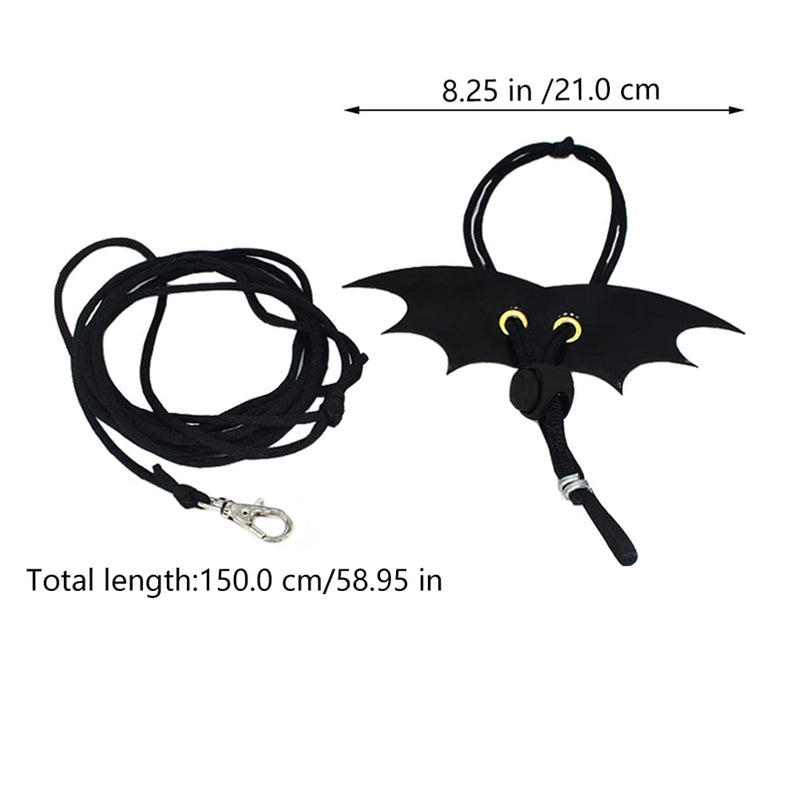 balacoo 2 Sets Bearded Dragon Harness and Leash Adjustable Leather Reptile Lizard Leash Pet Traction Belt for Amphibians and Other Small Pet Animals - BeesActive Australia