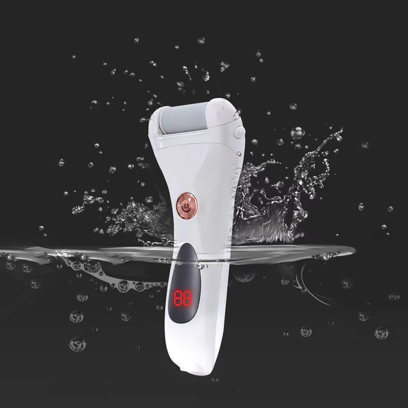 Foot Callus Remover, Professional Electric Pedicure Callus Remover, Rechargeable Foot File with 6 Roller Heads for Feet Care - BeesActive Australia