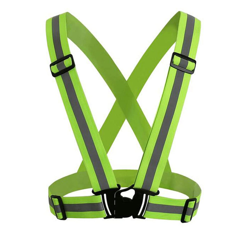 Reflective Vest Gear Unisex Warning Vests Adjustable Laser Safety Band for Night Running Cycling Jogging Walking - BeesActive Australia
