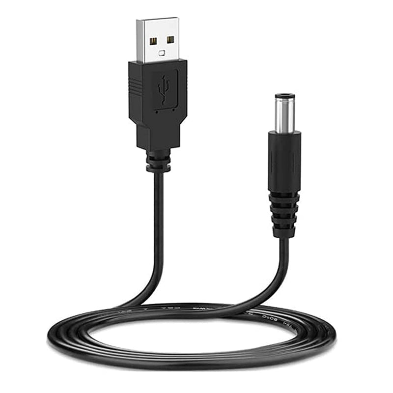 boda Dog Bark Collar Charging Cord, DC5.5 USB Charging Cable Compatible with DogRook Authen PETEDU Anti Barking Training Collar 5.5mm Plug - BeesActive Australia